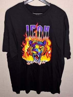 Icon Brand "World Tour" graphic t-shirt.